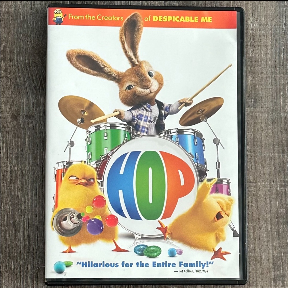 💞 “Hop” Easter Movie DVD from Creators of Despicable Me